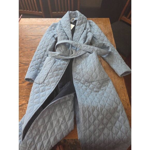 No Brand Jackets & Blazers - NWT Maria de la Orden Grape coat quilted blue sz Small